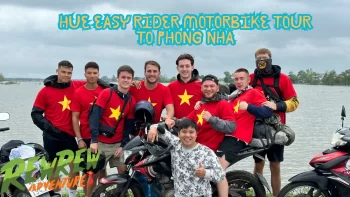 Adventure motorbike tour from Hue to Phong Nha-Ke Bang National Park, Central Vietnam