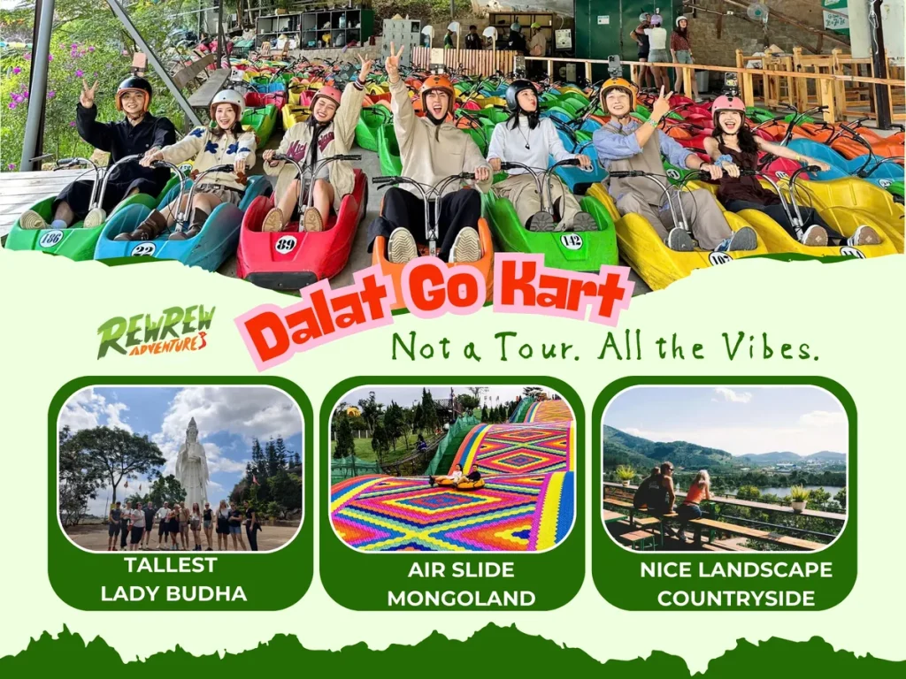 Dalat Go Kart – Mongo Land – Countryside Private Tour
