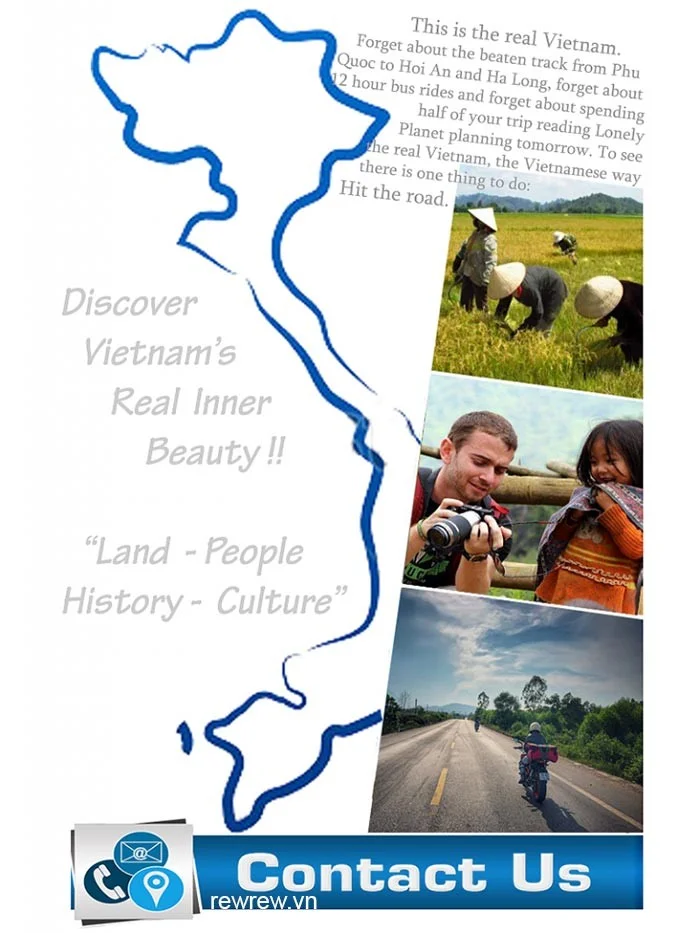Package trip through Vietnam